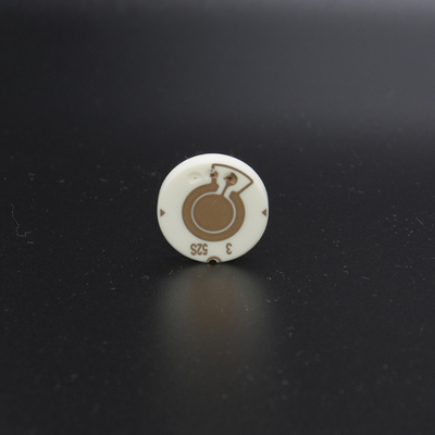 ISO45001 EV力電池95%のアルミナの陶磁器の部品